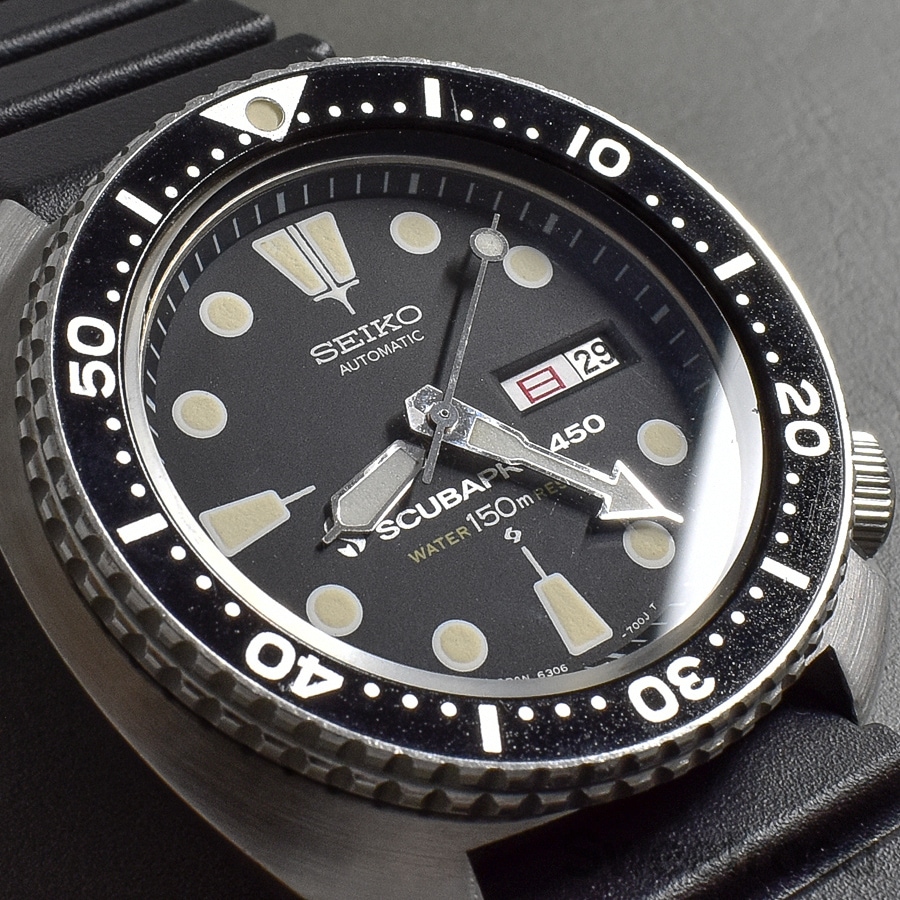 セイコー 150mダイバー 3rd SCUBAPRO 450 Ref.6306-7001 1977年