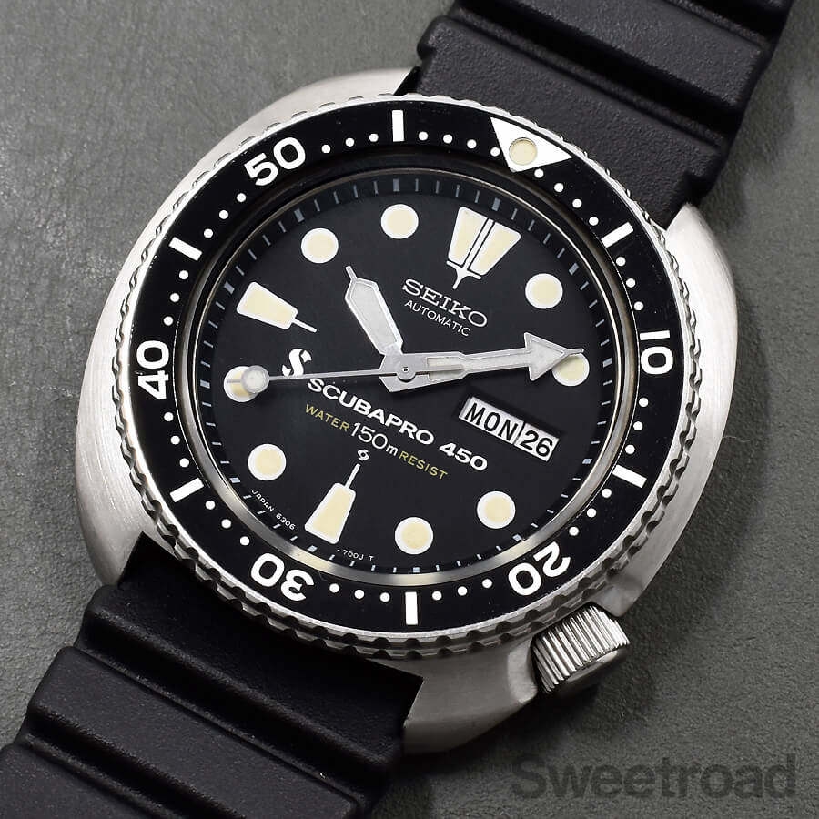 セイコー 150mダイバー 3rd SCUBAPRO 450 Ref.6306-7001 1979年