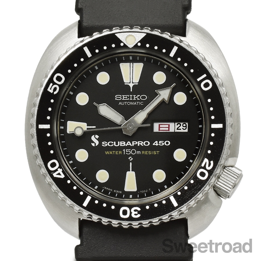 セイコー 150mダイバー 3rd SCUBAPRO 450 Ref.6306-7001 1977年製
