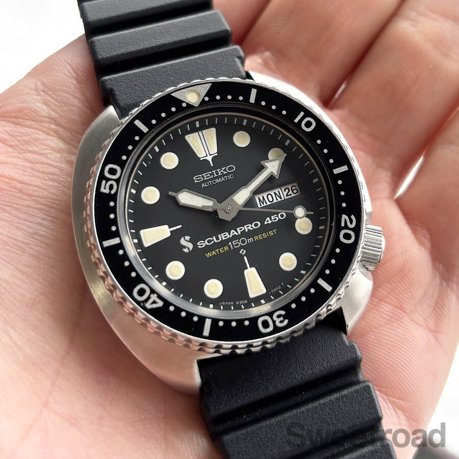 SEIKO SCUBAPRO 450 自動巻き時計 150m防水 MONTRE SEIKO SCUBAPRO 450 | eBay