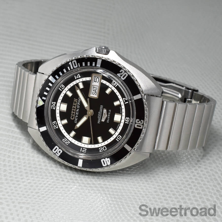 シチズン セブンスター Ref.52904-Y 100mダイバー 1969年製