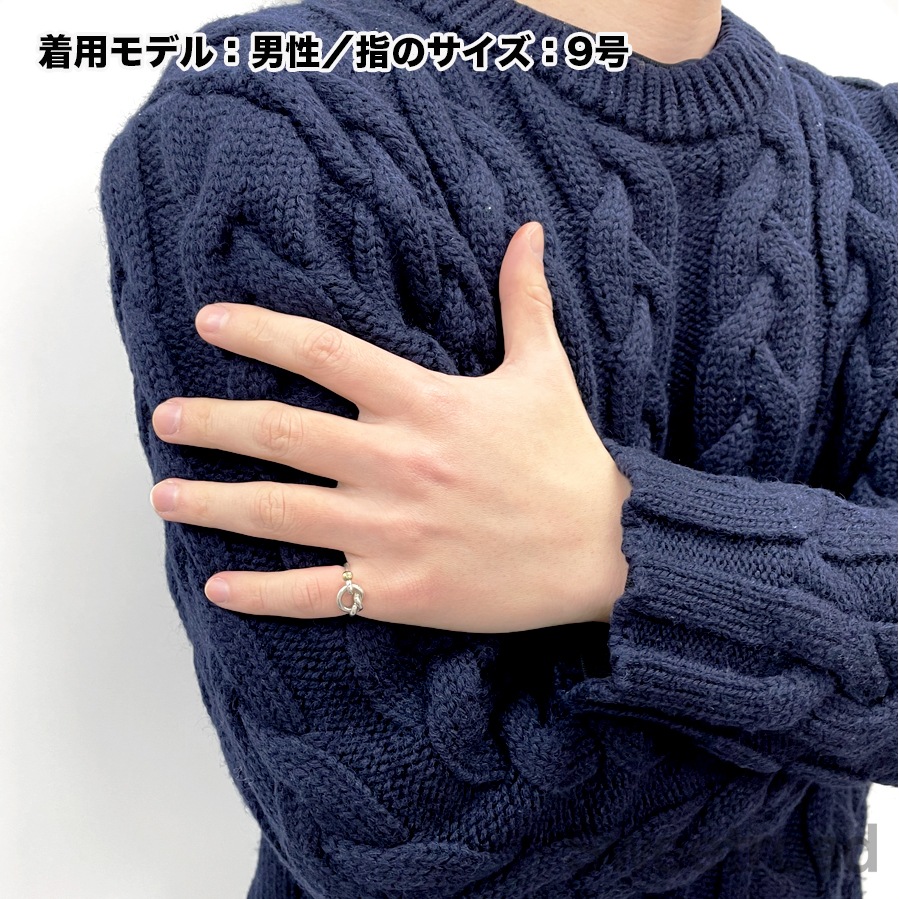 ティファニー フックアンドアイ ラブノットリング 9号 | スイート