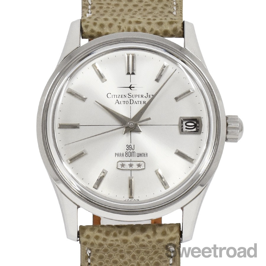 シチズン スーパージェット オートデーター Ref.51301-Y 1964年製