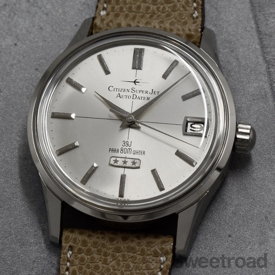 シチズン スーパージェット オートデーター Ref.51301-Y 1964年製