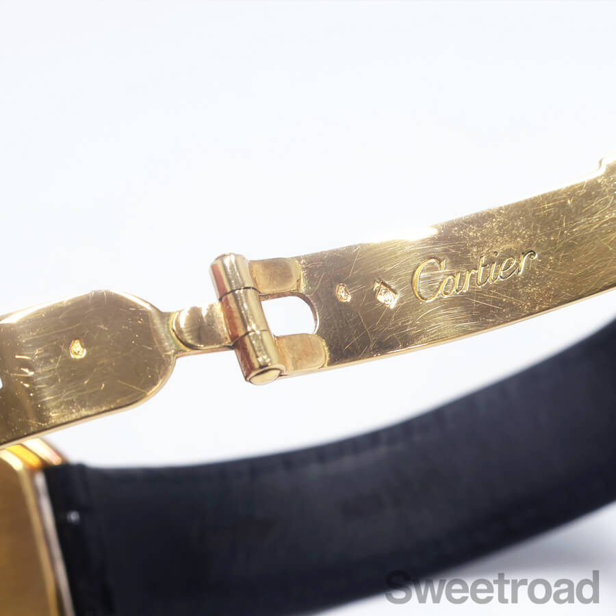 カルティエ エリプス 18KYG Ref.78091 LMサイズ 1980年代 | スイート