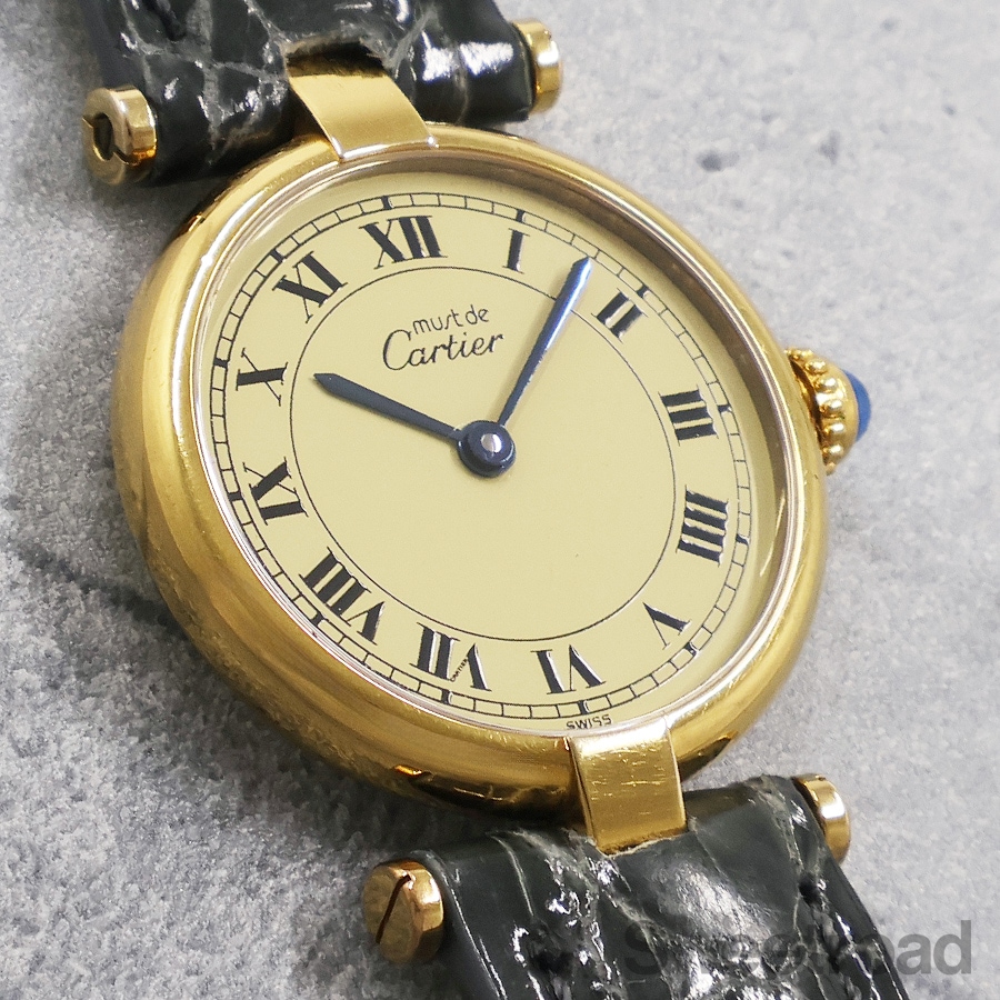 ジャンク品】Cartier カルティエ ヴァンドーム クォーツ
