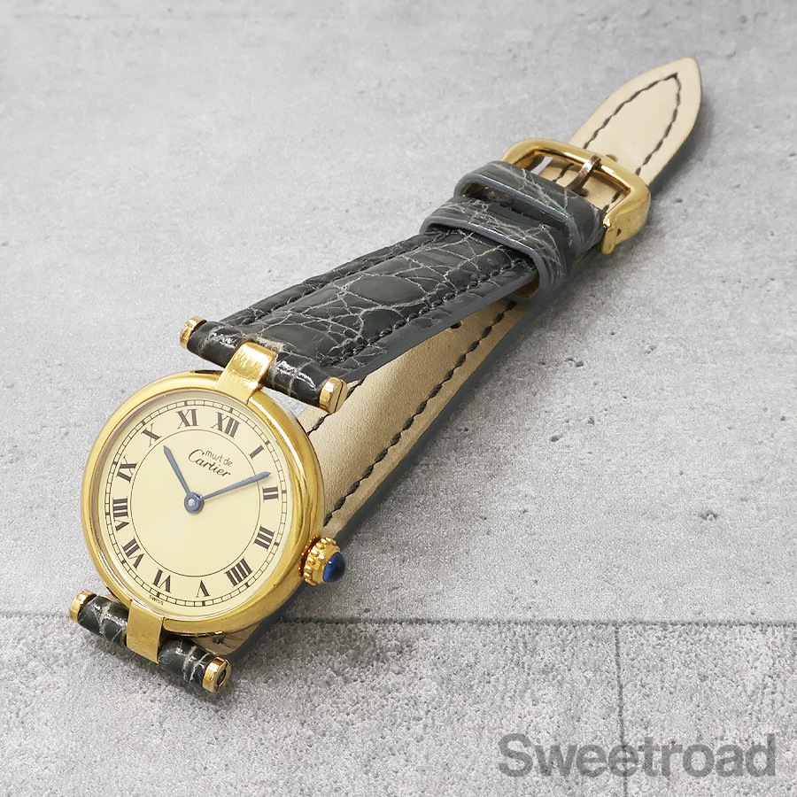 商品説明必読‼️ジャンク‼️不動品　カルティエ　ヴァンドーム　クオーツ　腕時計 CARTIER】カルティエ ヴァンドーム 腕時計 クオーツ – NISHIKINO