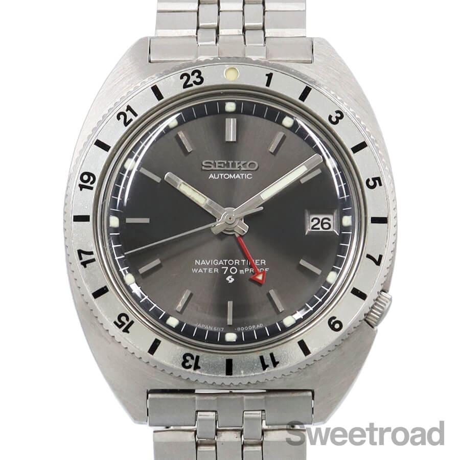 セイコー ナビゲータータイマー GMT 1stモデル Ref.6117-8000 1969年製