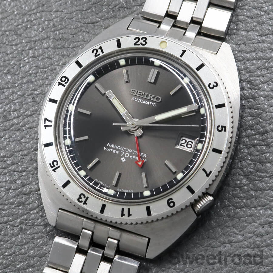 セイコー ナビゲータータイマー GMT 1stモデル Ref.6117-8000 1969年製