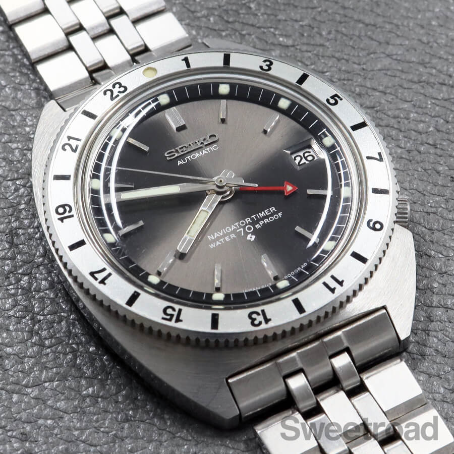 セイコー ナビゲータータイマー GMT 1stモデル Ref.6117-8000 1969年製