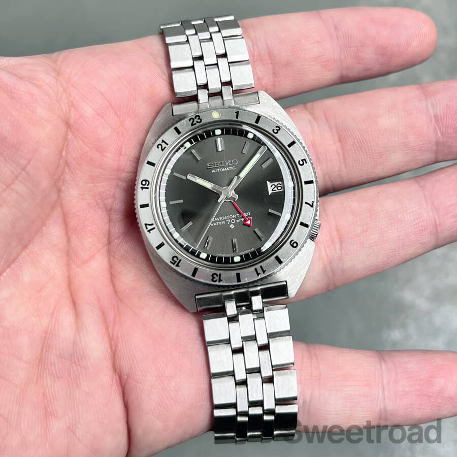 セイコー ナビゲータータイマー GMT 1stモデル Ref.6117-8000 1969年製