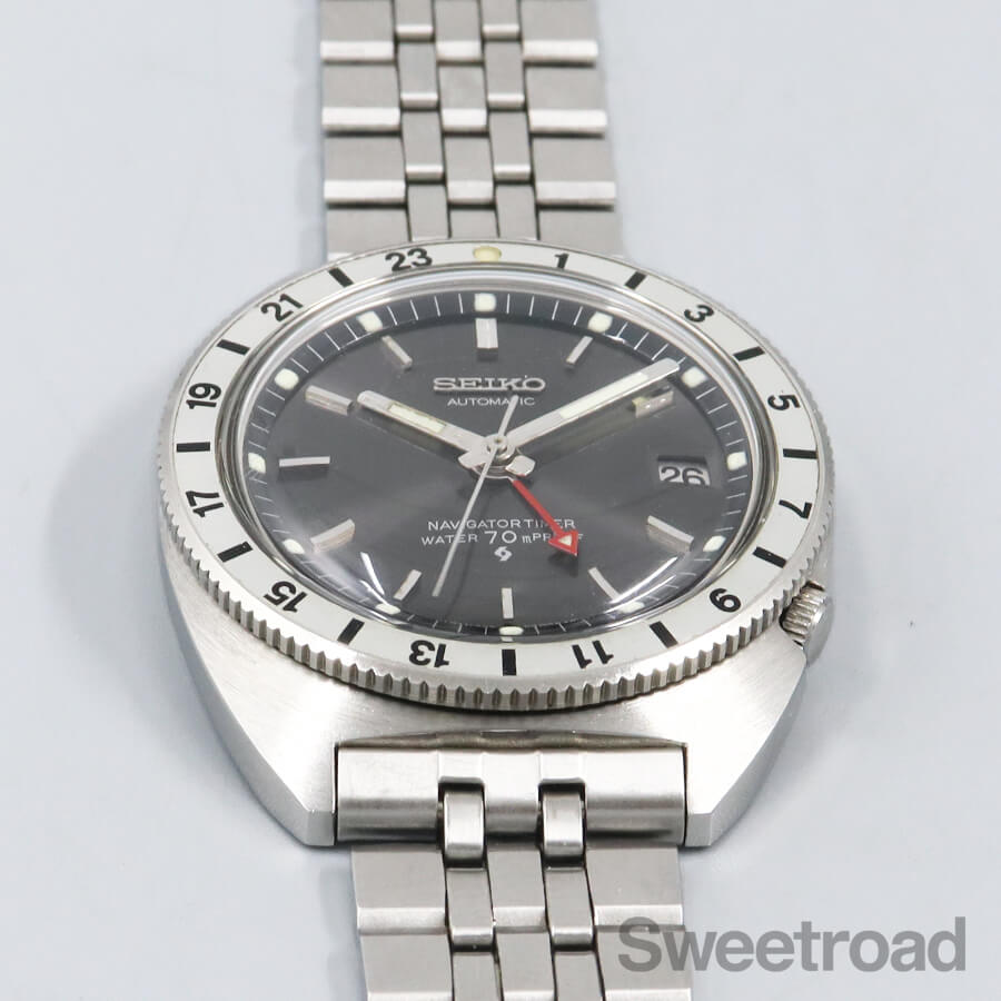 セイコー ナビゲータータイマー GMT 1stモデル Ref.6117-8000 1969年製