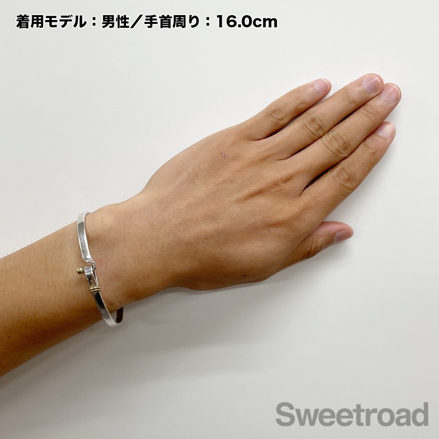 【ニャンコ】ティファニー　バングル　フックアイ TIFFANY&Co.】ティファニー フック＆アイ バングル – NISHIKINO