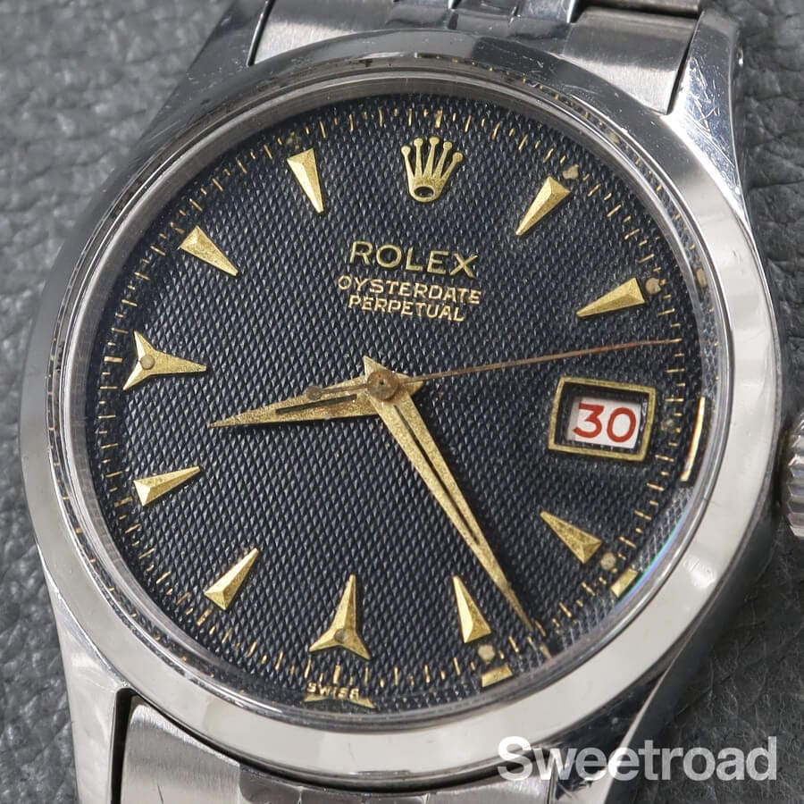 ROLEX オイスターパーペチュアル デイト ロレックス/オイスターパーペチュアルデイト/ヘキサゴンゴールド
