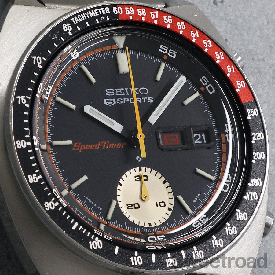 SEIKOセイコー 5スポーツ スピードタイマー6139-6032 SEIKO COKE 5 SPORTS SPEED TIMER REF.6139-6032 – TIMEANAGRAM