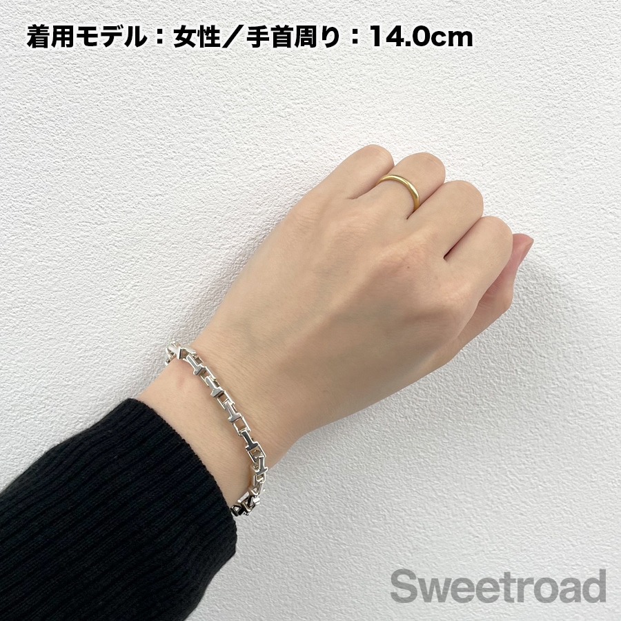 ティファニー Tナローチェーンブレスレット スモール | スイートロード