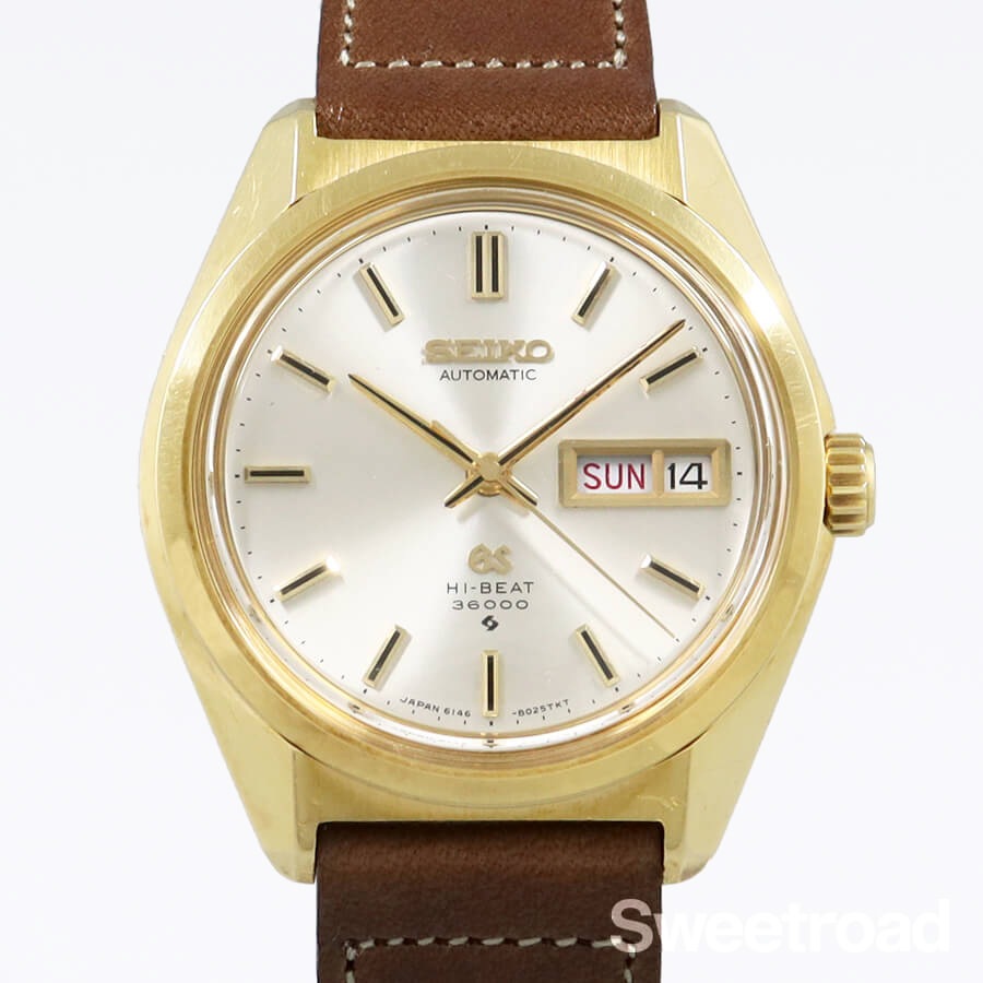 グランドセイコー純正 GS 70年代ヴィンテージ 尾錠 15mm 61GS SEIKO グランドセイコー1st 1962年製 純正尾錠付き Ref.J14070