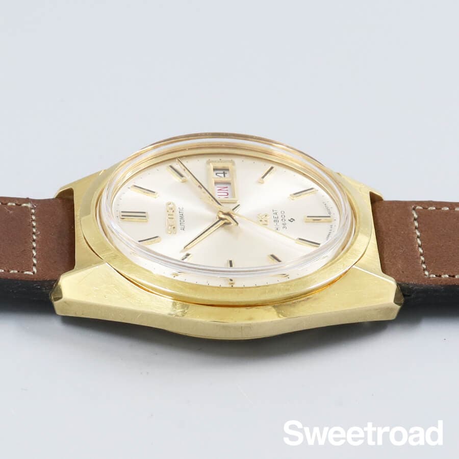 グランドセイコー 61GS Ref.6146-8000 18KYG 1970年製 w-30622