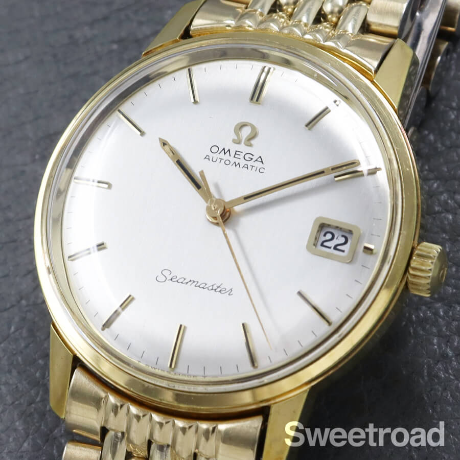 03/98-27 OMEGA オメガ geneve シーマスター 手巻き 腕時計