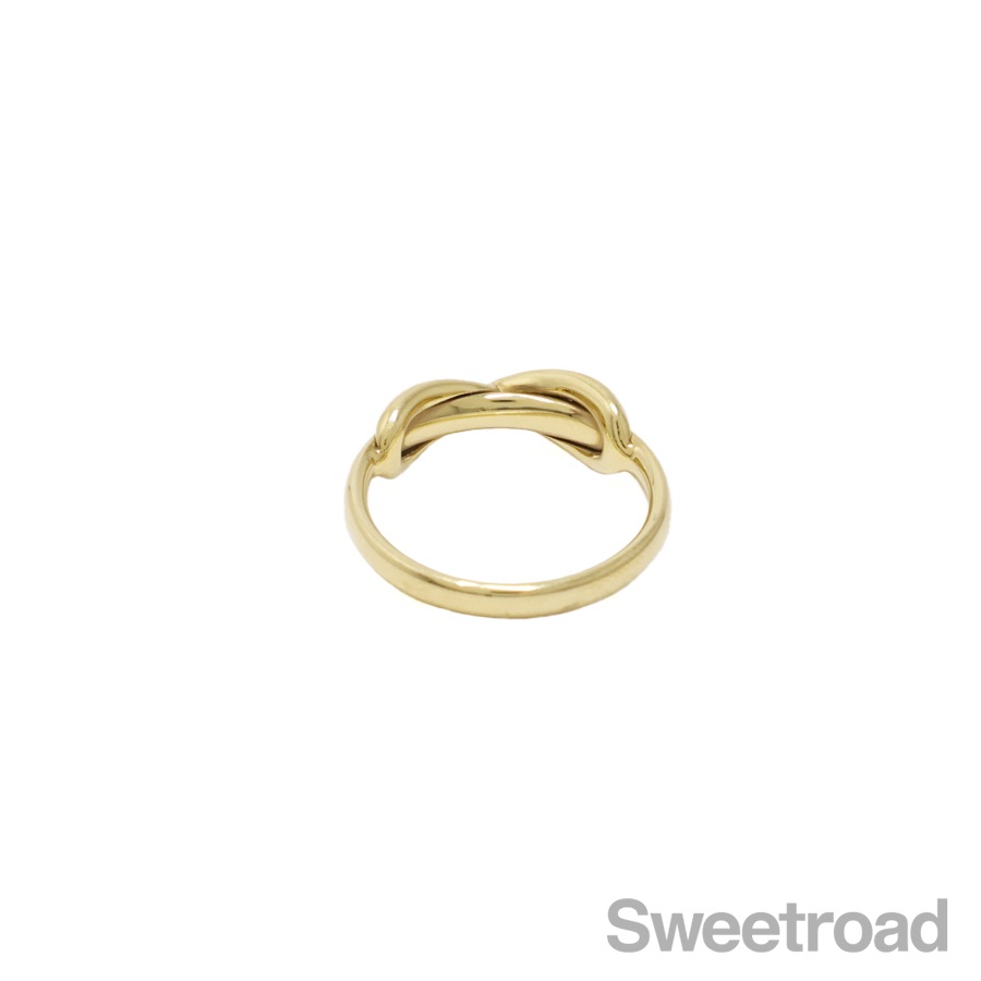 Tiffany & Co. インフィニティリング　10号 TIFFANY&Co. ティファニー インフィニティ リング 指輪 10号 18
