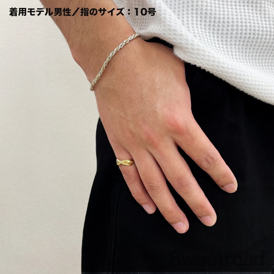 Tiffany & Co. インフィニティリング　10号 TIFFANY&Co. ティファニー インフィニティ リング 指輪 10号 18