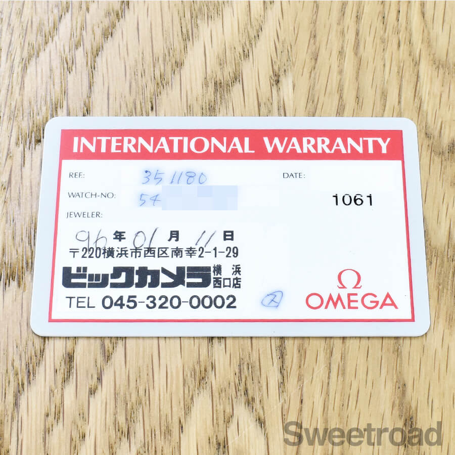 33さま専用ページ オメガ スピードマスターAT Ref.3511.80 1993-94年製 | スイートロード