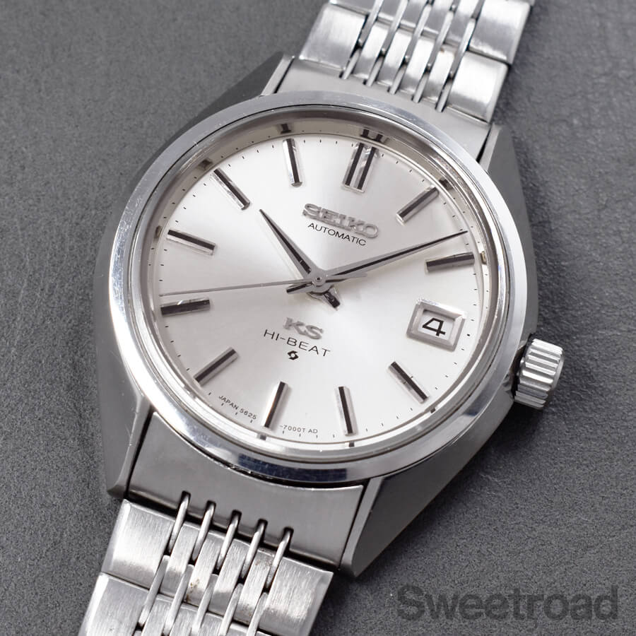 稼働、美品キングセイコー KING SEIKO56KS シルバー文字盤 SS。 キング セイコー 56KS シルバーダイヤル 自動巻 KING SEIKO