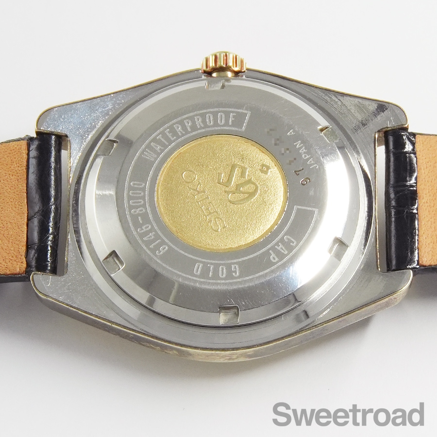 グランドセイコー Ref.6146-8000 61GS キャップゴールド 1969年製 w