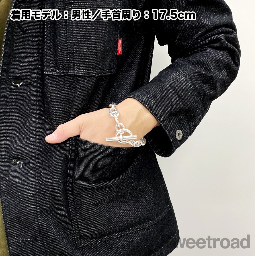 エルメス シェーヌダンクルチェーンブレスレット TGMサイズ | スイート