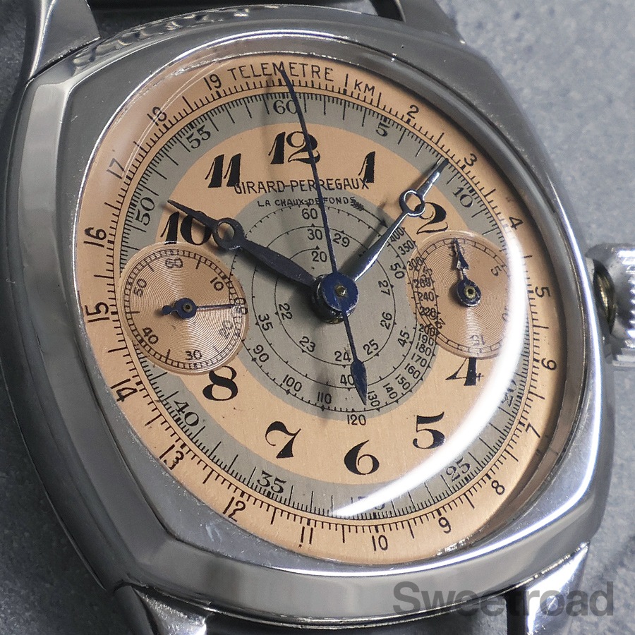 ジラールペルゴ シングルプッシュクロノグラフ 1940年代 | スイート