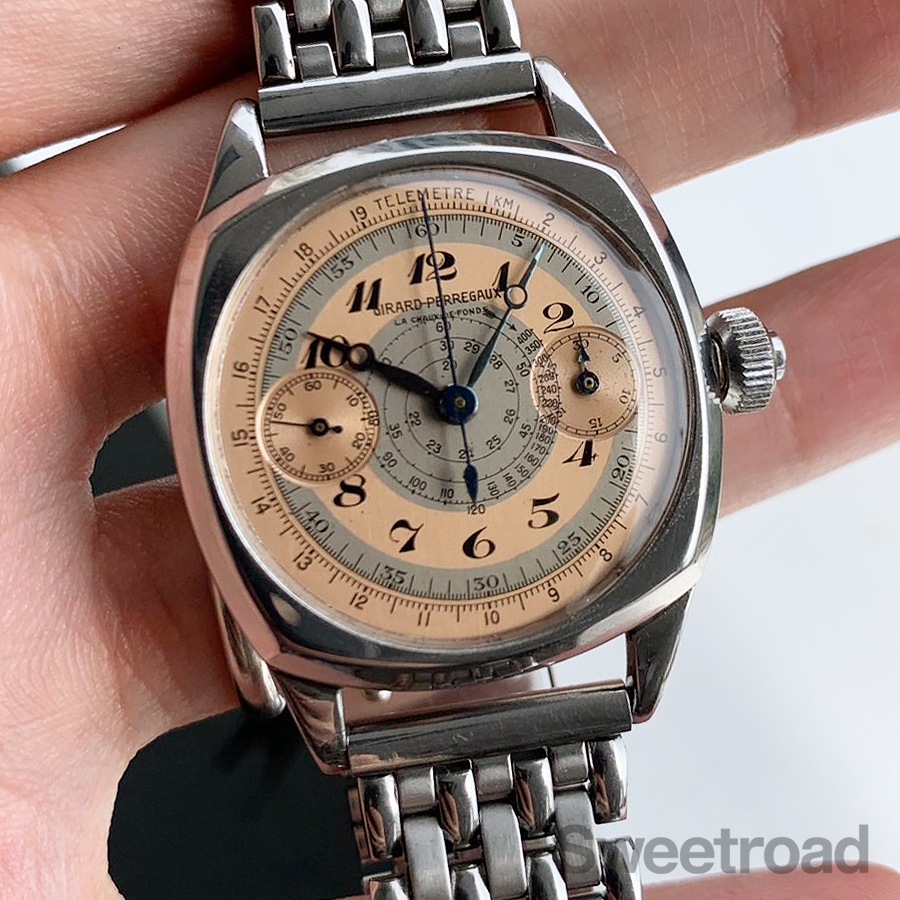 ジラールペルゴ シングルプッシュクロノグラフ 1940年代 | スイート