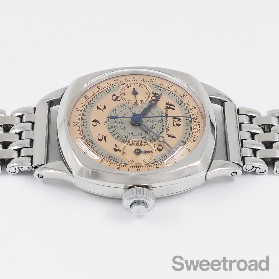 ジラールペルゴ シングルプッシュクロノグラフ 1940年代