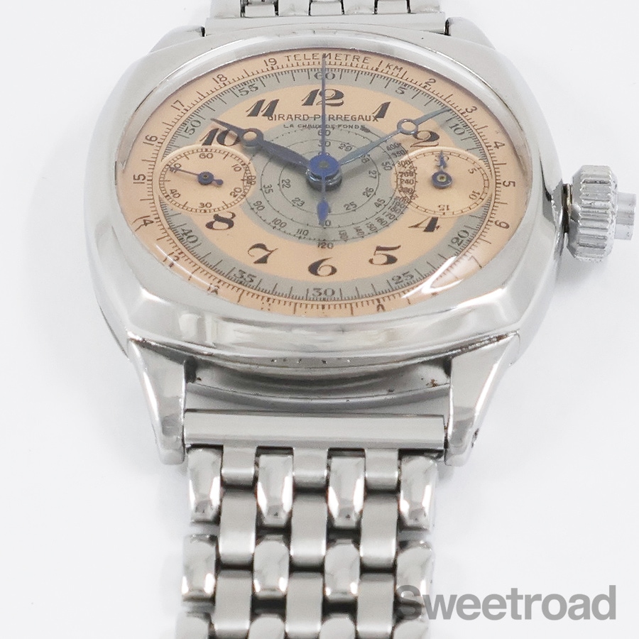 ジラールペルゴ シングルプッシュクロノグラフ 1940年代 | スイート