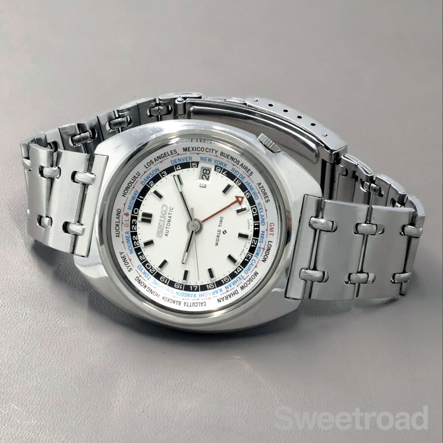 セイコーワールドタイム セイコー ワールドタイム 3rdモデル Ref.6117-6400 1970年製 w-29328