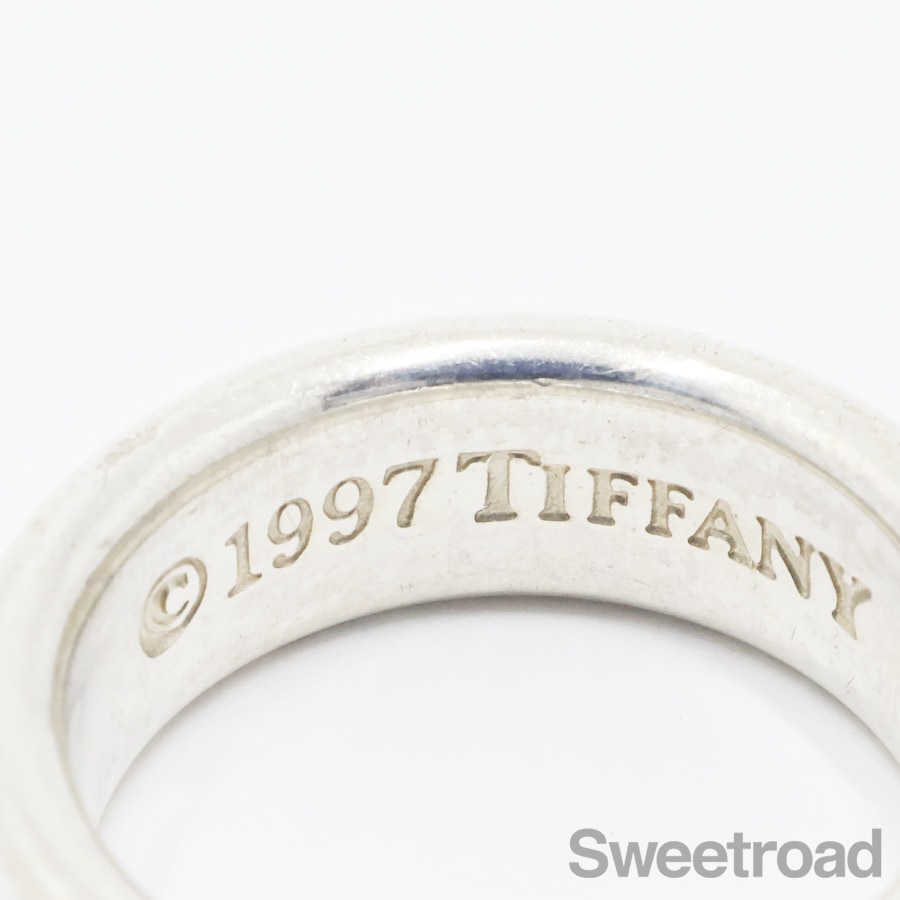 【Tiffany&Co】ナローリング 12号相当 TIFFANY&Co ティファニー ナローリング 12号 指輪 ナロー 1837