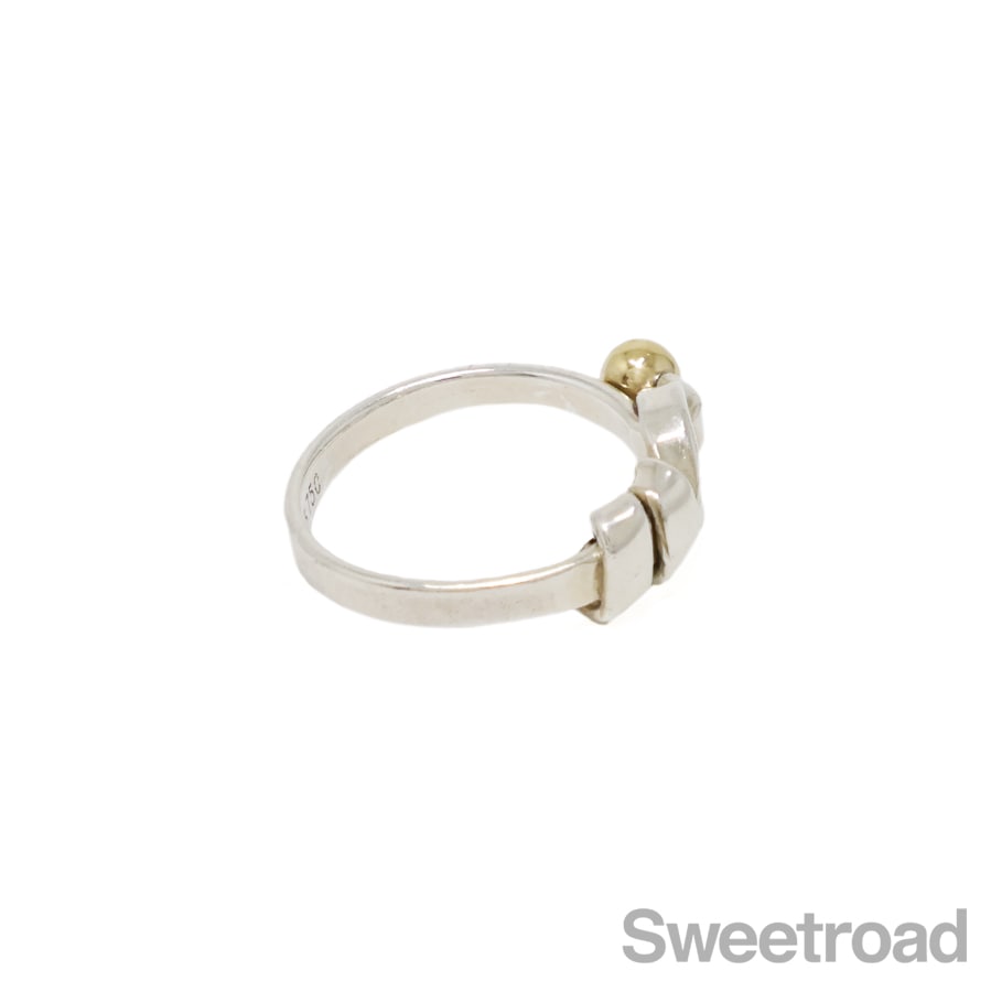 TIFFANY&Co 】ティファニー フック＆アイ フラットワイヤー ラブ
