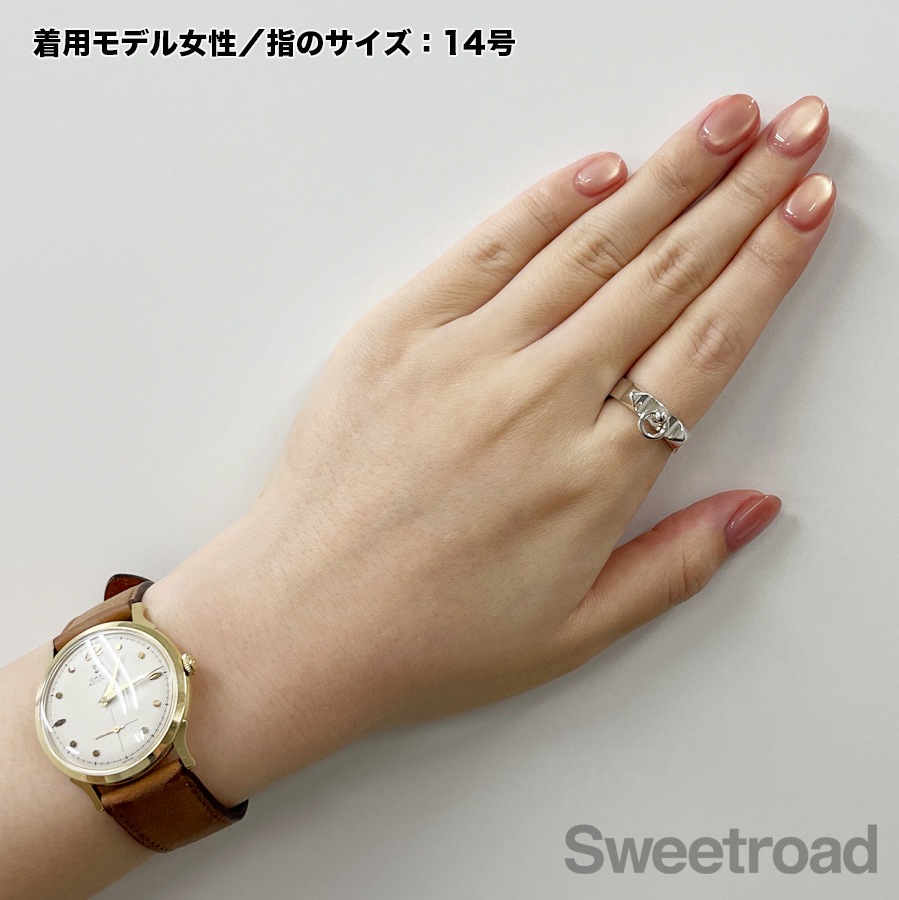 HERMÈS  コリエ・ド・シアンPM サイズ:55 HERMES】リング 《コリエ・ド・シアン》 PM プレゼントにも