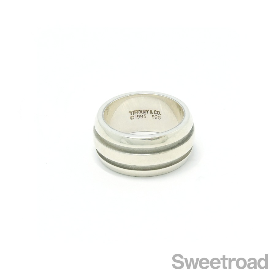 ティファニー グルーブドダブルラインリング 9号 | スイートロード