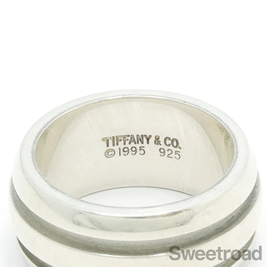 ティファニー グルーブドダブルラインリング 9号 | スイートロード
