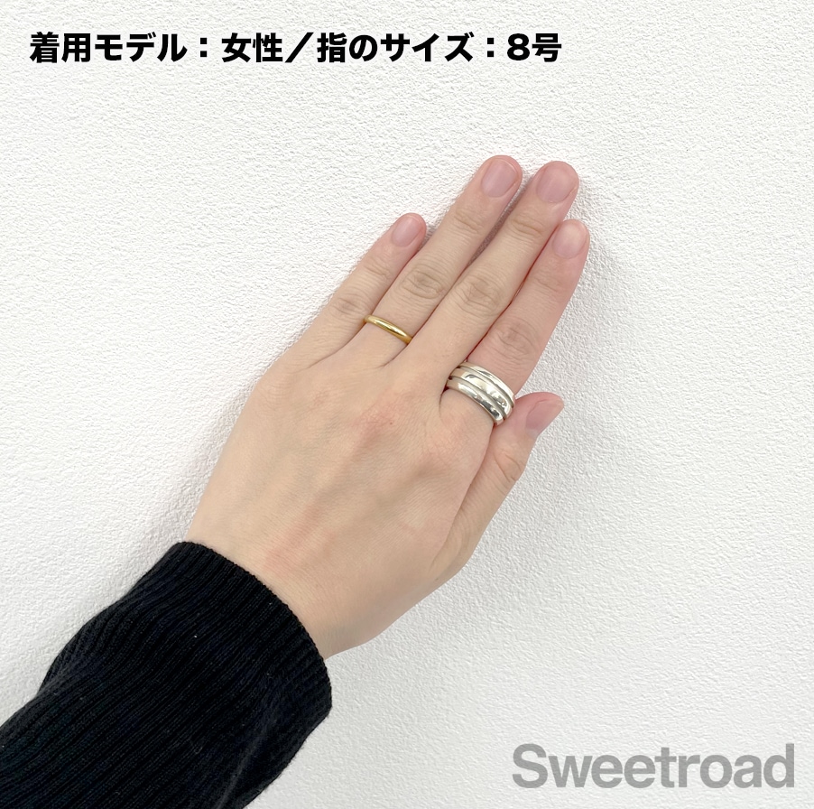 ティファニー グルーブドダブルラインリング 9号 | スイートロード