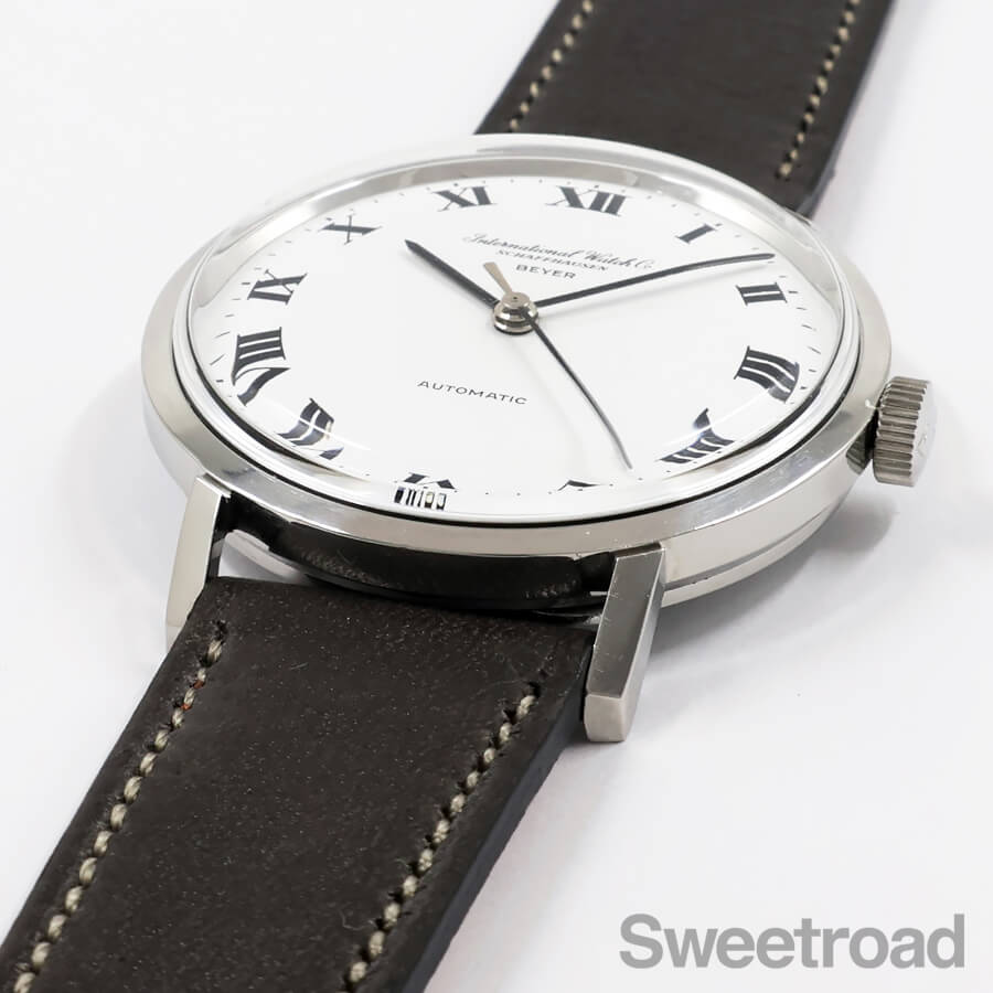 IWC ホワイトローマン ベイヤーWネーム Ref.R818AD 1970年製 