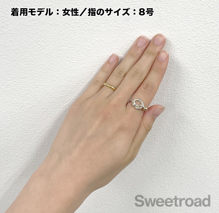 ティファニー フックアンドアイ ラブノットリング 8号 | スイート