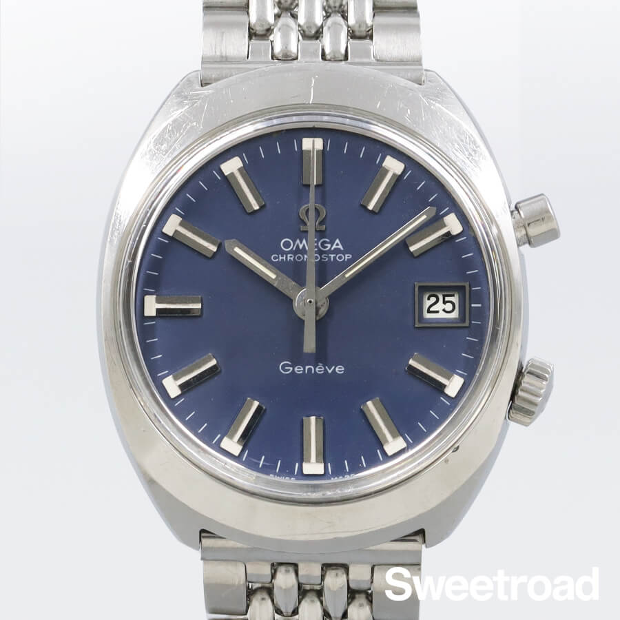 オメガ 腕時計 ジュネーブ ヴィンテージ OMEGA Genève オメガ ジュネーブ クロノストップ Ref.146.009 1969年製 w-28915
