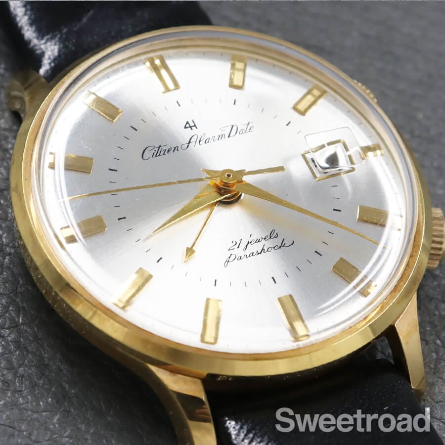 シチズン 未使用品 アラームデイト・4H Ref.ALD15701 1965年製 w-30219
