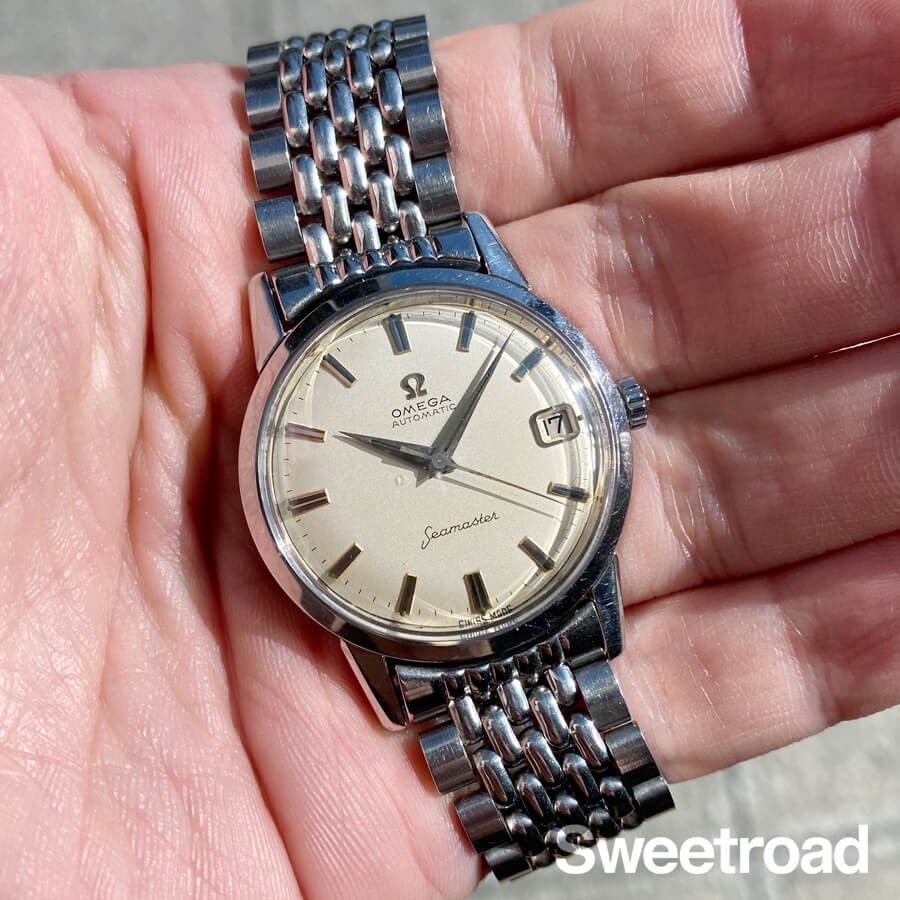A]時計☆[WH-14788]☆(サ60)OMEGA(オメガ)☆Seamaster DEVILLE Wネーム