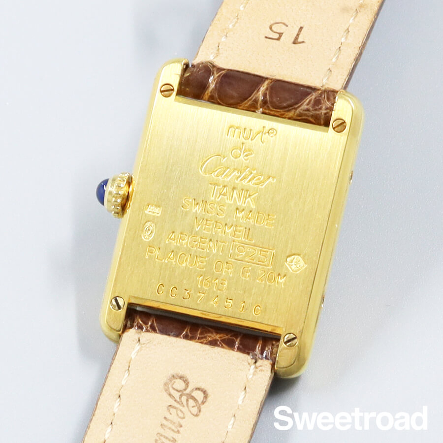 Cartier マストタンクSM CARTIER SM PRE MUST DE TANK – TIMEANAGRAM