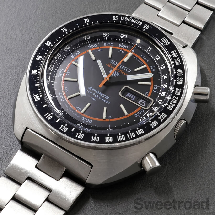 【norice 優先お取引き用OH済み】SEIKO 7017-6020 セイコー 5スポーツ スピードタイマー Ref.7017-6020 1970年製