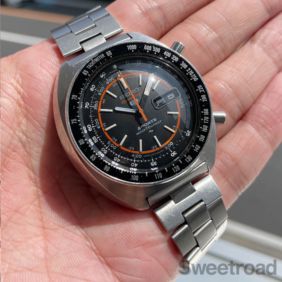 【norice 優先お取引き用OH済み】SEIKO 7017-6020 セイコー 美品 5スポーツ・スピードタイマー Ref.7017-6020