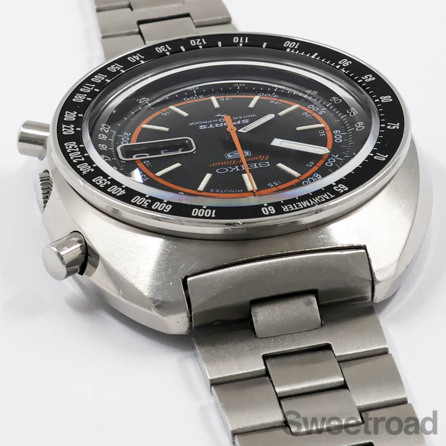 セイコー スピード タイマー 7017-6020 自動巻き メンズ セイコー 5スポーツ スピードタイマー ラリーメーター 7017-6020