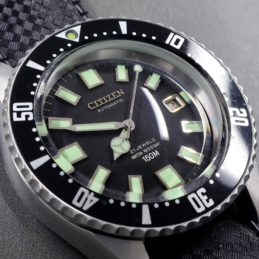 シチズン チャレンジダイバー 150mダイバー Ref.4-820789Y 1978
